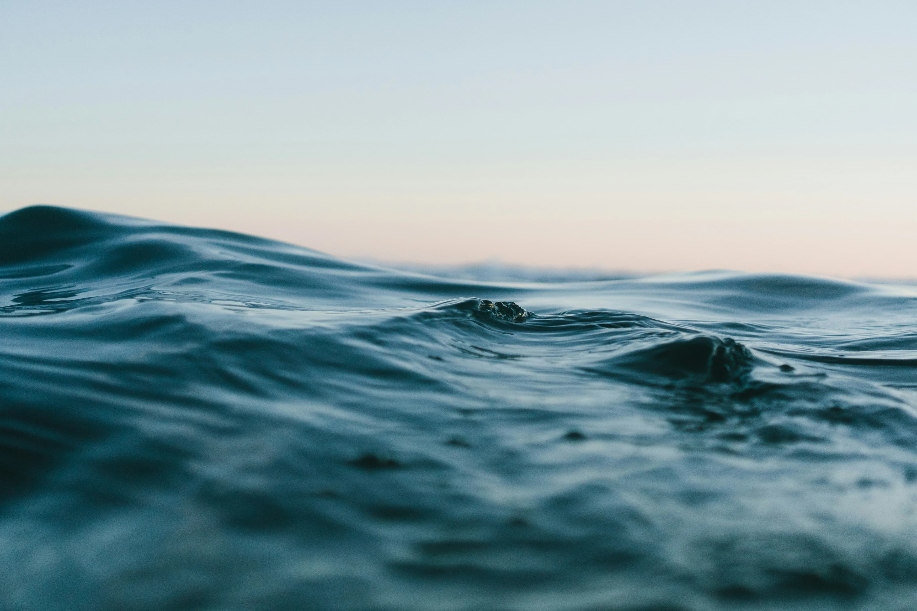 Ocean waves symbolizing the ups and downs of grief